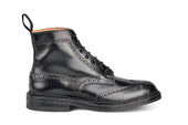STOW COUNTRY BOOT - BLACK CALF (6 FITTING)