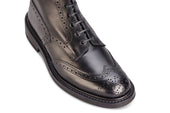 Stow Country Boot - Black Llama