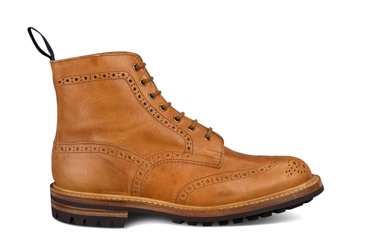 Stow Country Boot Natural Horween