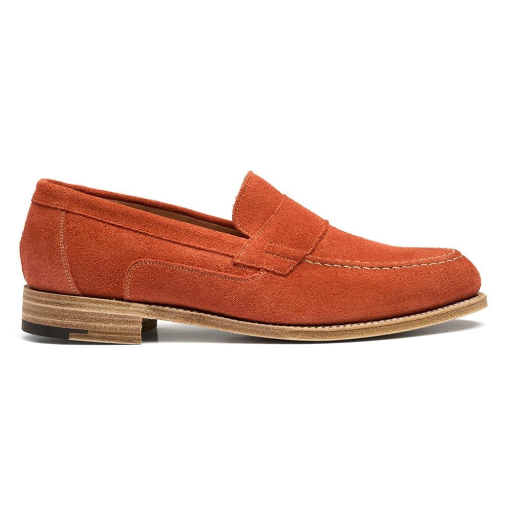 Strand Ef Loafer In Mango Suede