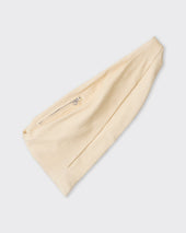 Stretch Wrinkle Leather Pleated Crossbody Bag