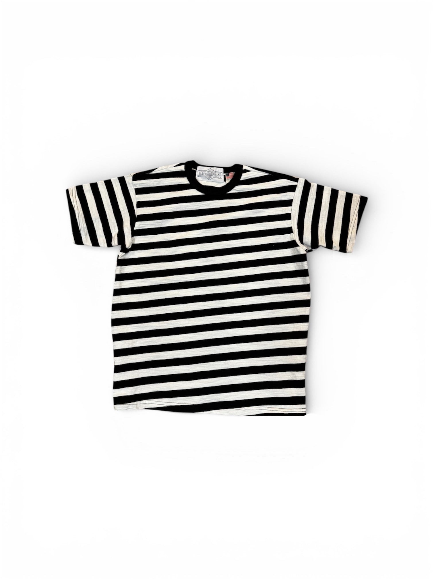 White Striped Prison Tee Tee