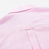 Pajama Stripe Shirt Pink