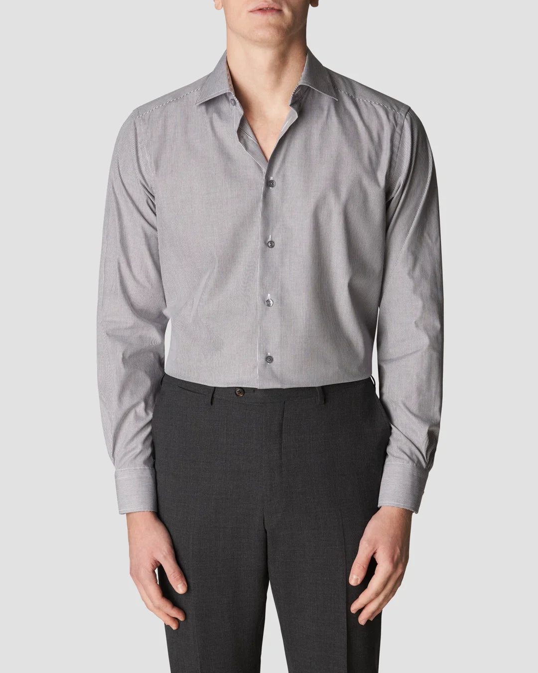Striped Signature Poplin Shirt Eton