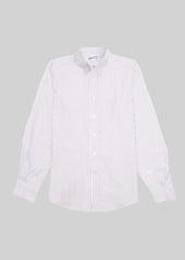 Striped Poplin Button Down Shirt