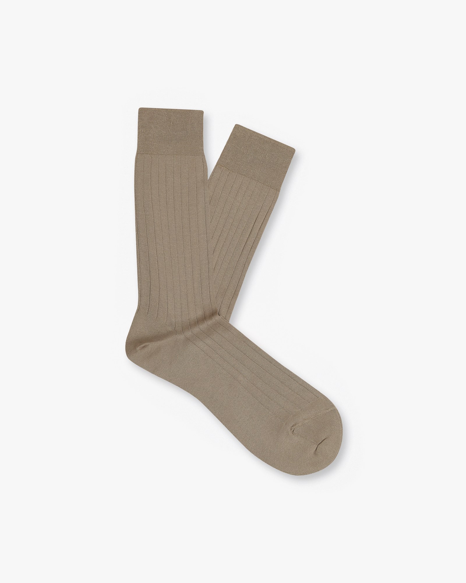 Alvar Cotton Socks Beige