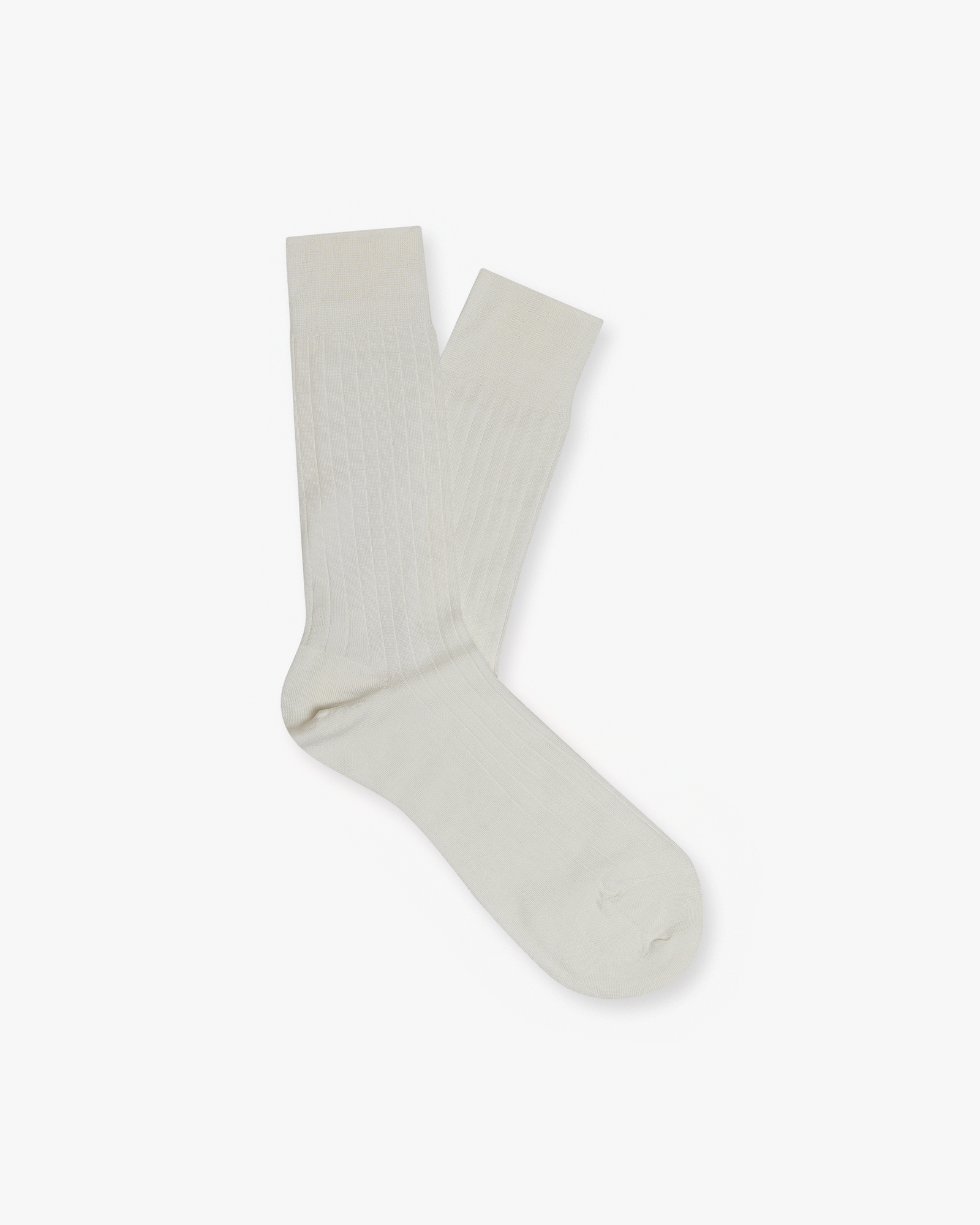 Alvar Cotton Socks Pearl