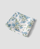 Floral Print Silk Pocket Square