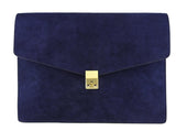 Suede 15" Lock Portfolio