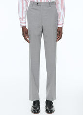 3-piece suit in grey fresco wool canvas