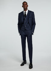 Wool Serge 3 Piece Suit