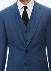 Blue wool serge 3-piece suit