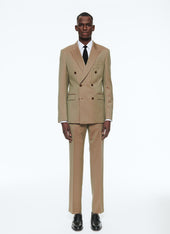 Solaro Wool Double Breasted Suit