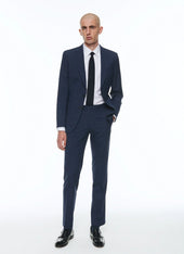 Virgin Wool Fitted Suit