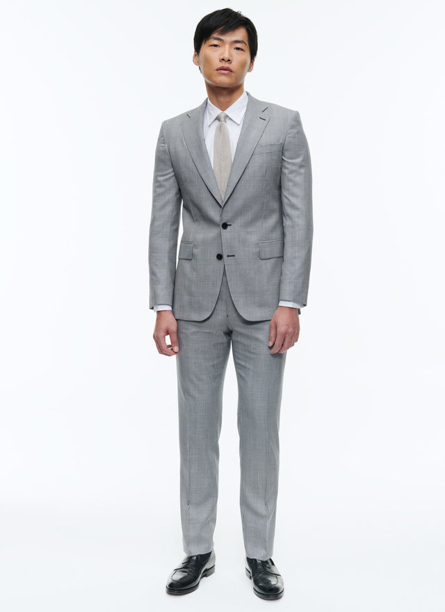 Wool And Cotton Suit With
