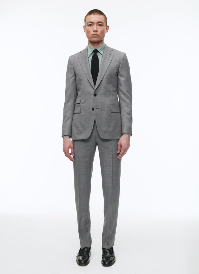 Wool Caviar Suit