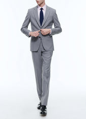 Costume Ajust En Toile De Laine