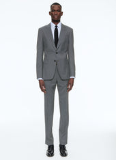 Grey virgin wool suit