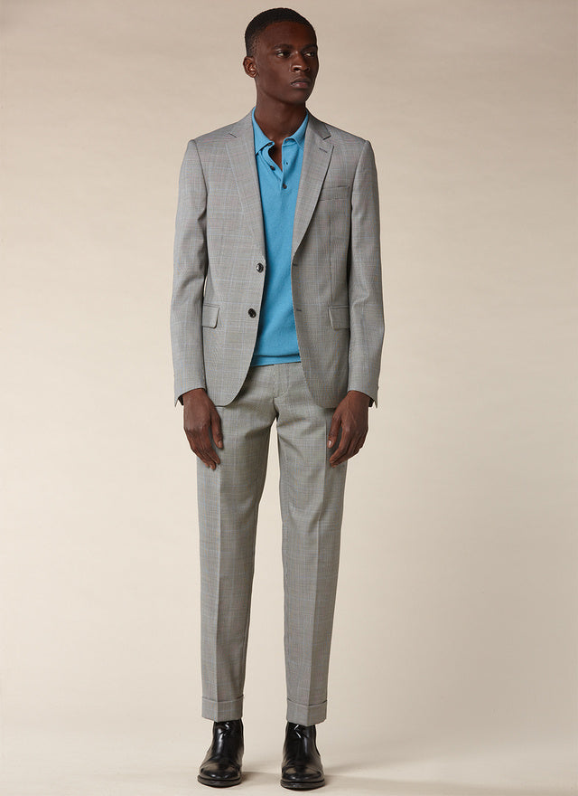 Wool Of Pattern Suit
