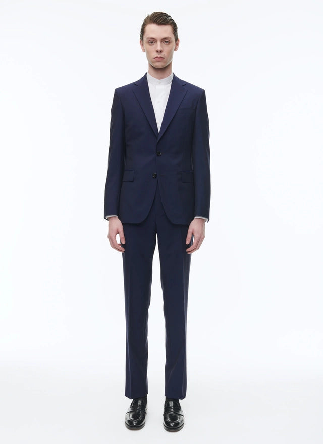 Wool and mohair fitted suit