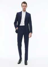 Wool And Mohair Fitted Suit