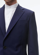 Wool And Mohair Fitted Suit