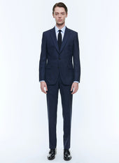 Large Prince of Wales wool suit