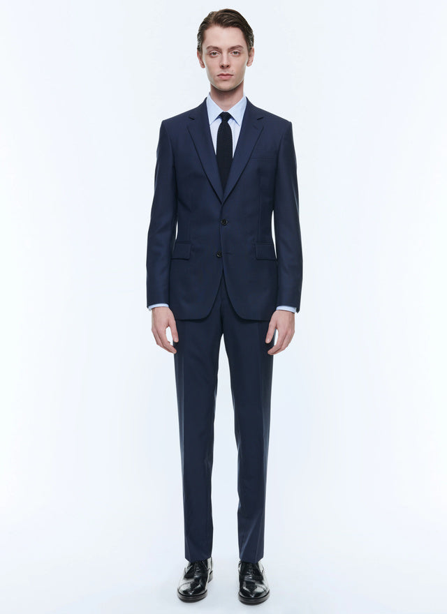Large Prince of Wales wool suit