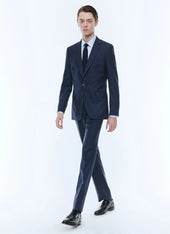 Wool suit with Prince of Wales