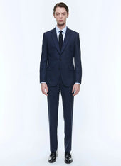 Wool suit with Prince of Wales
