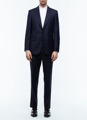 Fitted wool suit