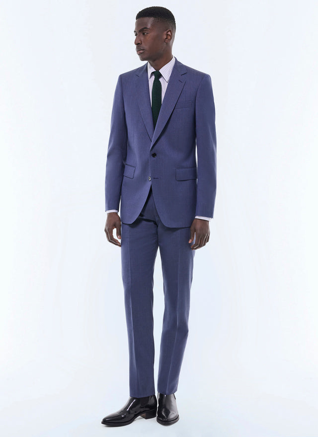 Large wool canvas suit