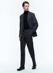 Straight Cut Suit In Wool
