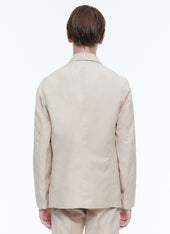 Linen And Cotton Slack Suit