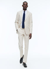 Linen and certified cotton suit