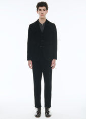 Corduroy straight suit