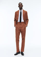 Linen and cotton slack suit