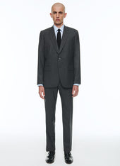 End-on-end virgin wool large suit