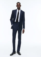 Certified Fresco wool fitted suit
