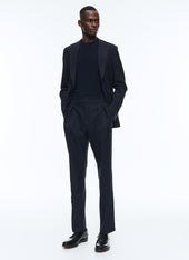 Certified wool houndstooth suit