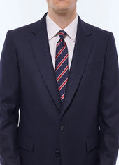 Wool fitted suit
