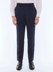 Wool fitted suit