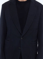Wool seersucker suit