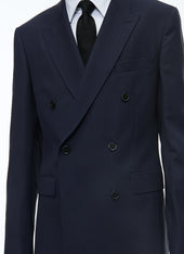 Certified Wool Double Breasted Suit