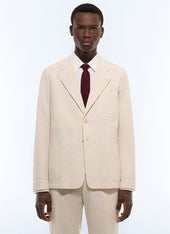 Striped Seersucker Cotton Suit