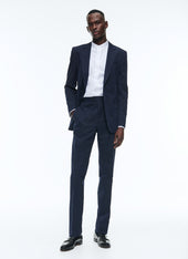 Cotton And Linen Straight Suit