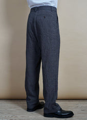 Sune Classic Pleated Trousers River