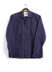 SUNNY | Casual Dyed Over-shirt | Navy