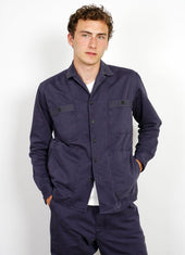 SUNNY | Casual Dyed Over-shirt | Navy