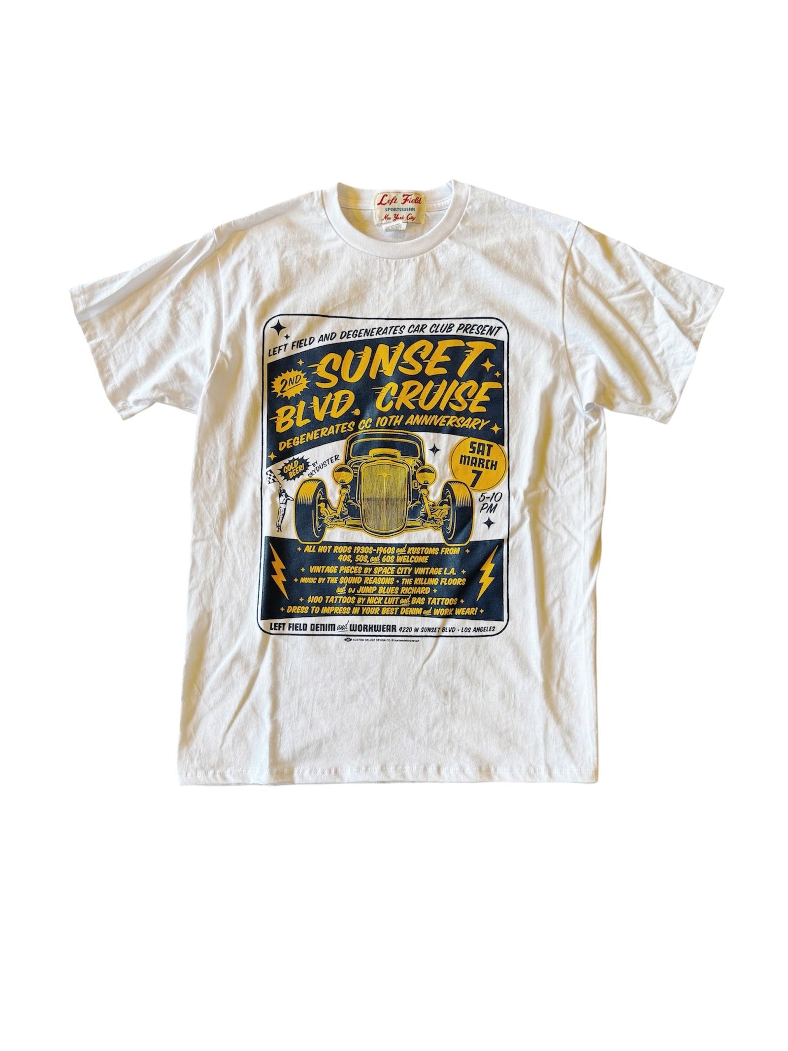 Sunset Blvd Cruise Tee